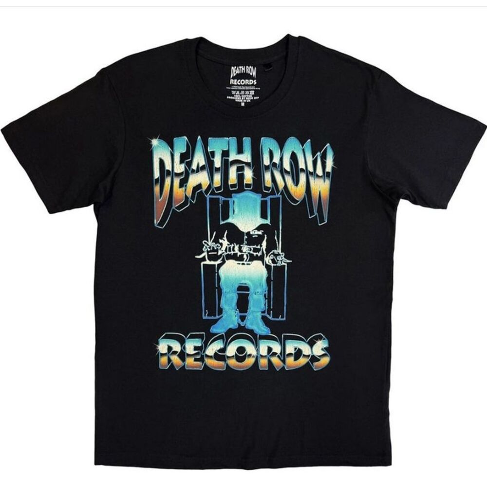 Death Row Records Unisex Adult Execution T-Shirt / Black